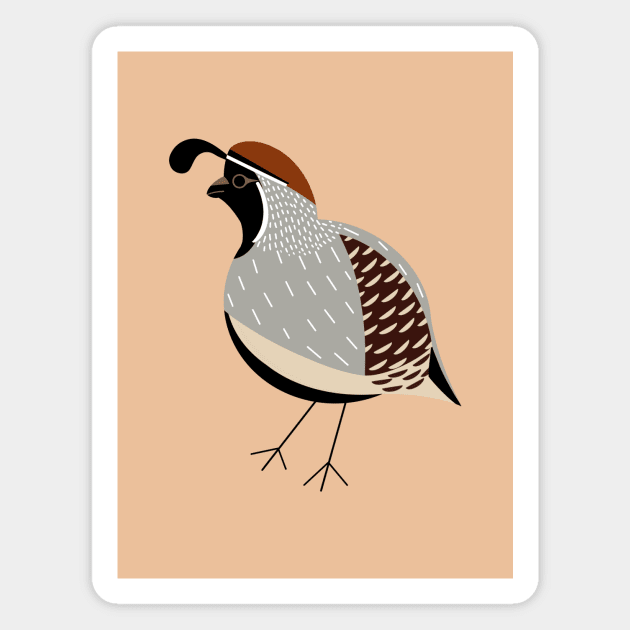 Quail Magnet by Obstinate and Literate